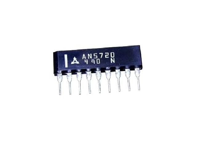 AN5720%20SIP9%20B/W%20TV%20Video%20Detector%20Amplifier%20IF%20AGC%20Circuit%20IC-MAT